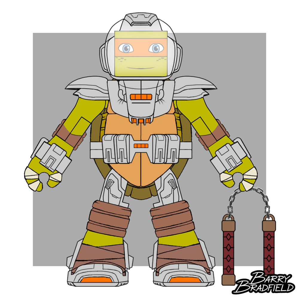 Space Suit Michelangelo | Teenage Mutant Ninja Turtles [Nickelodeon] Wave 5