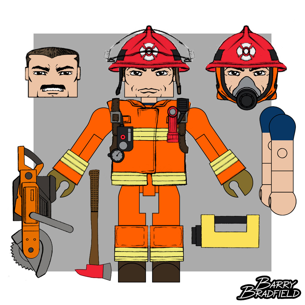 Forest Firefighter | MAX Elite Heroes Wave 3 [Unproduced]