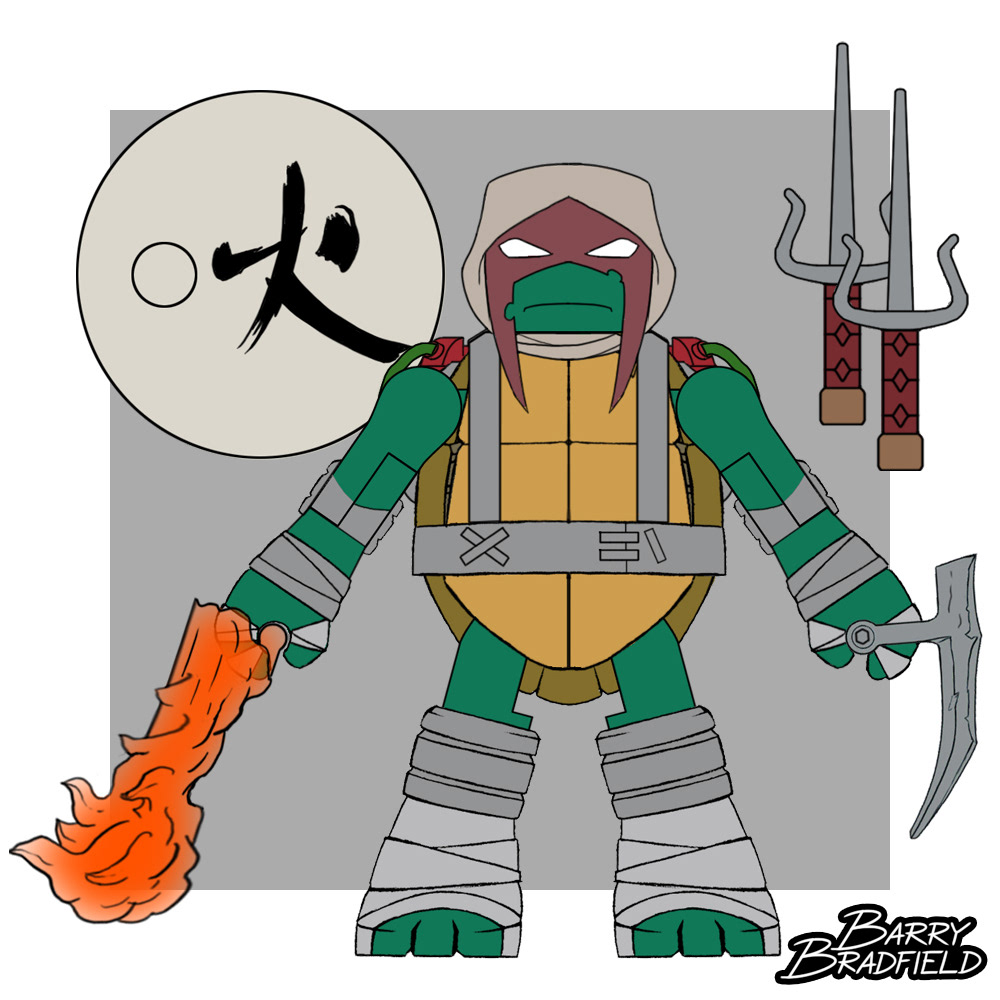 Vision Quest Raphael | Teenage Mutant Ninja Turtles [Nickelodeon] Wave 3