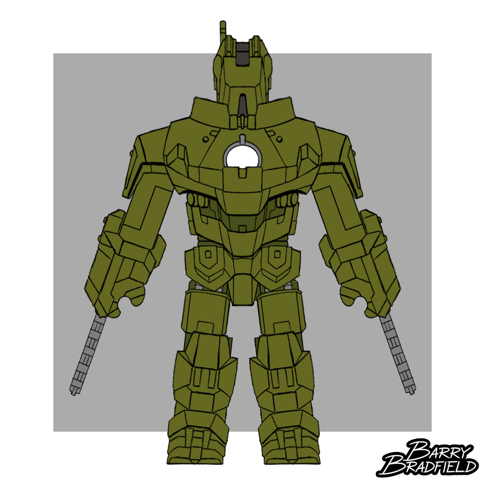 Marine Drone | Marvel Iron Man 2