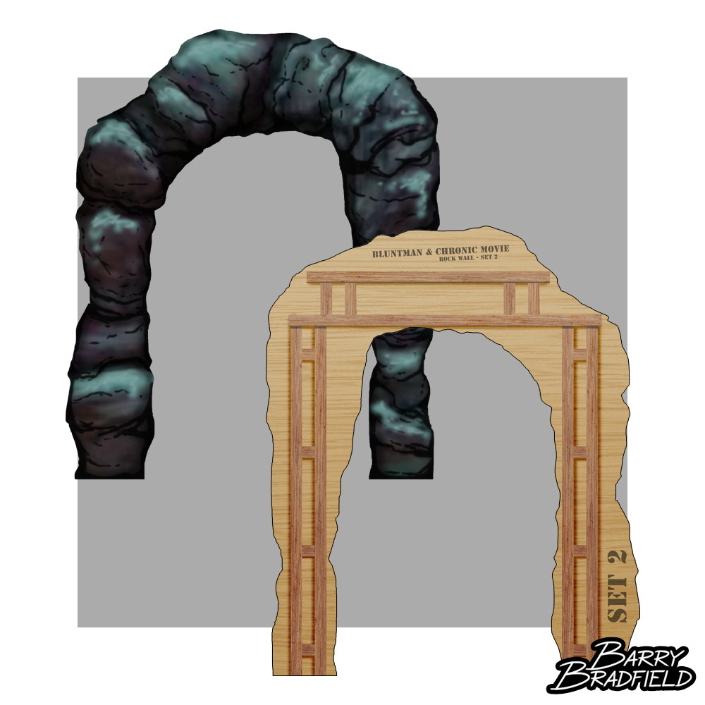 Bluntcave Wall Set | Jay & Silent Bob Select Figures