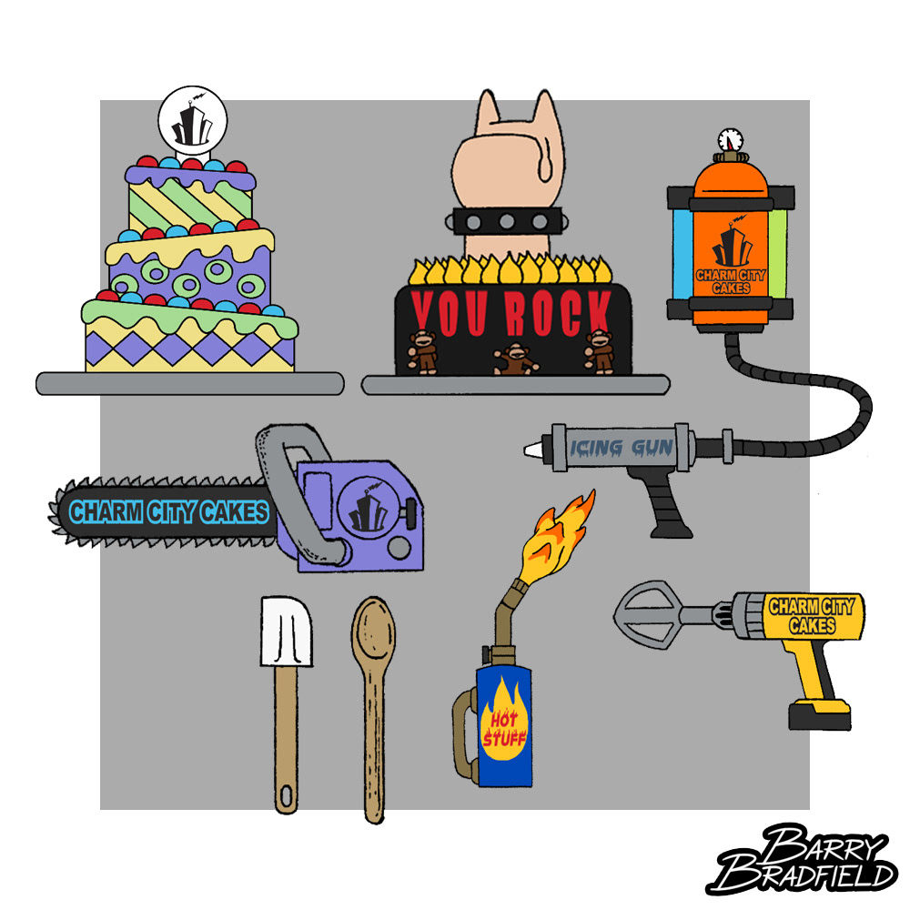 Chef Duff's Baking Tools | Ace of Cakes