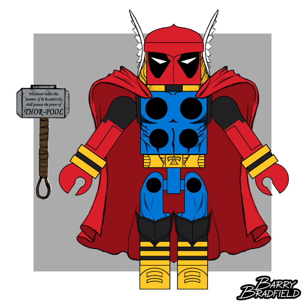Thor-Pool | Marvel Deadpools Resemble!