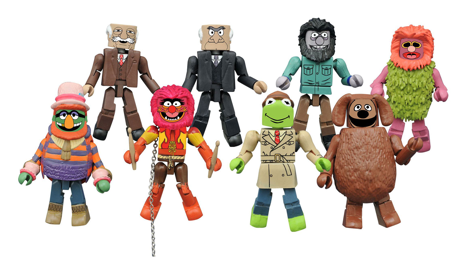 The Muppets Wave 2. Design, Colour, Tampo, Sculpt Direction.