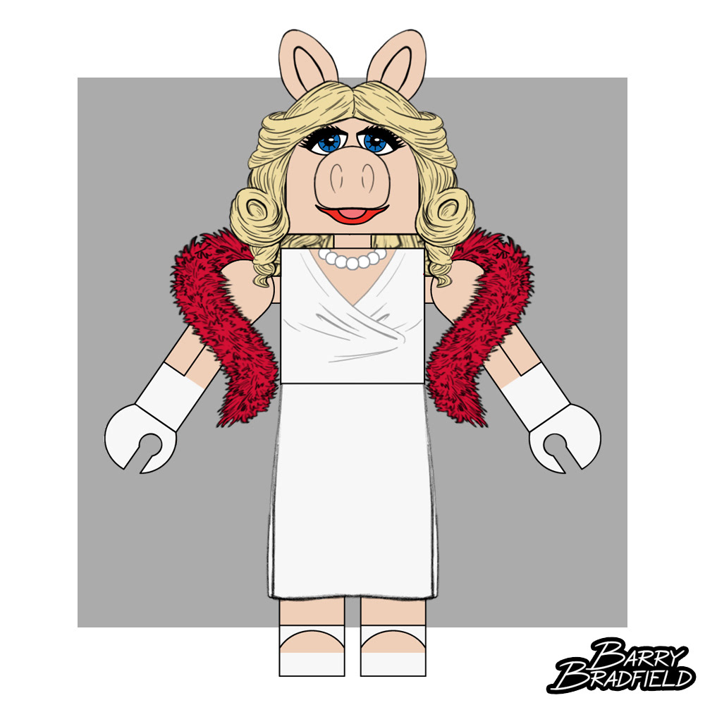 Formal Miss Piggy | The Muppets 2-Pack