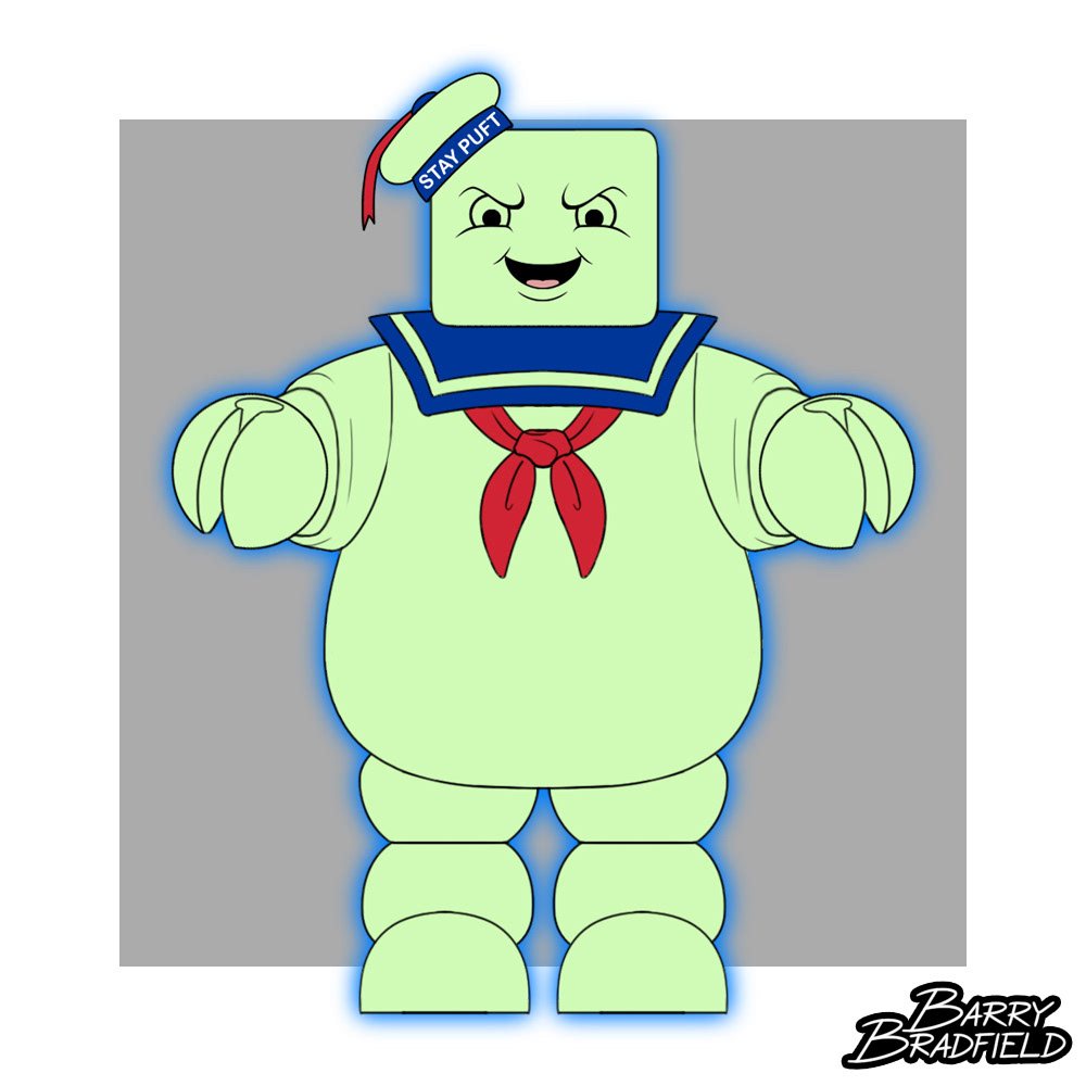 Glow In The Dark Stay Puft Marshmallow Man | Ghostbusters