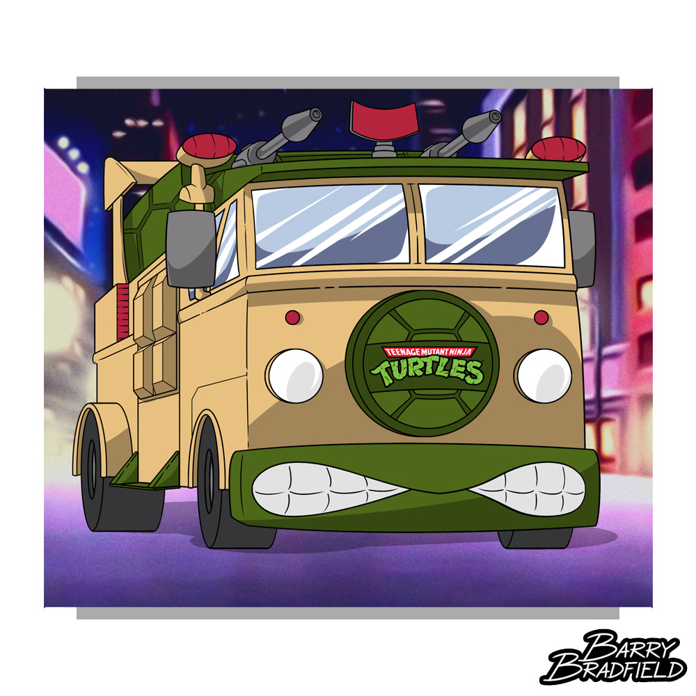 Teenage Mutant Ninja Turtles Retro Cartoon Set 3