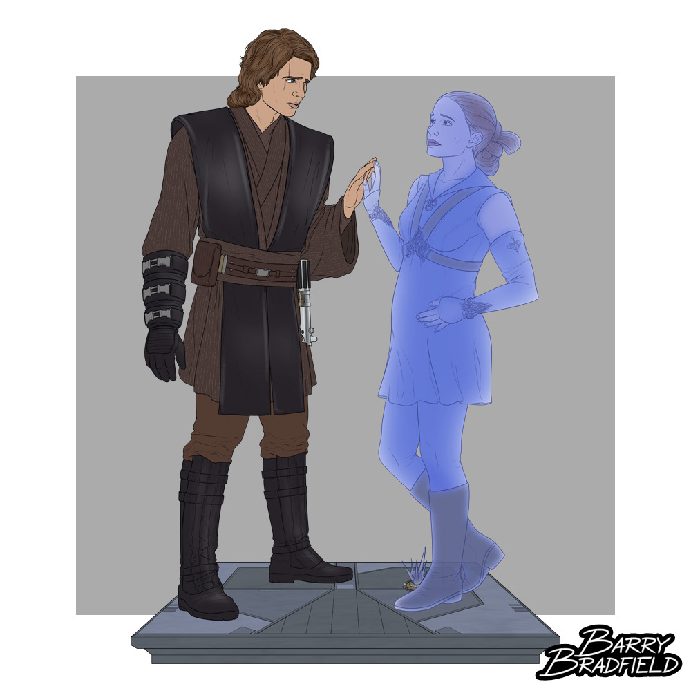 Anakin Skywalker and Padmé Amidala | Star Wars The Clone Wars [Unused]