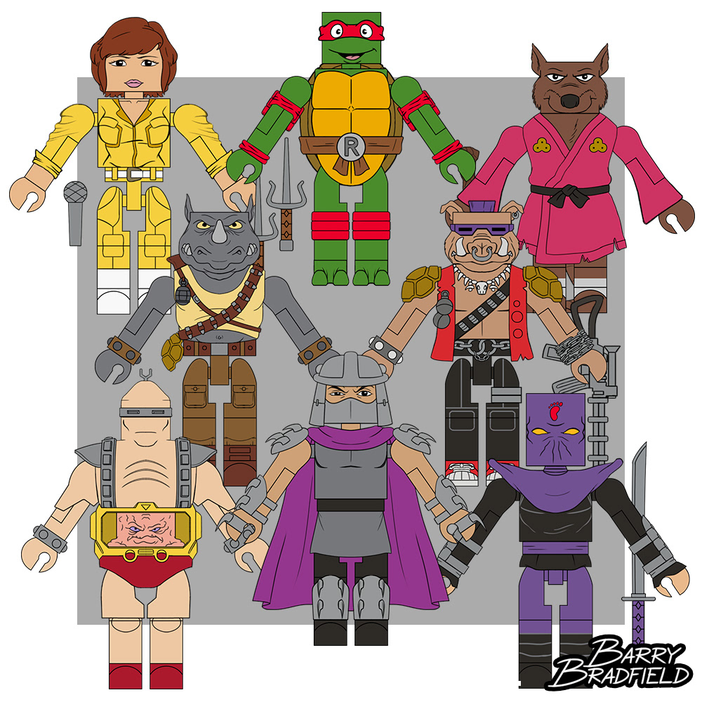 Minimates | Teenage Mutant Ninja Turtles [Nickelodeon]