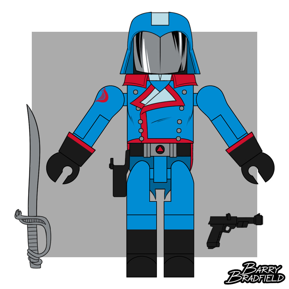 Cobra Commander | G.I. Joe Skybound Villains [Unproduced]