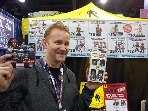 Morgan Spurlock with Minimates