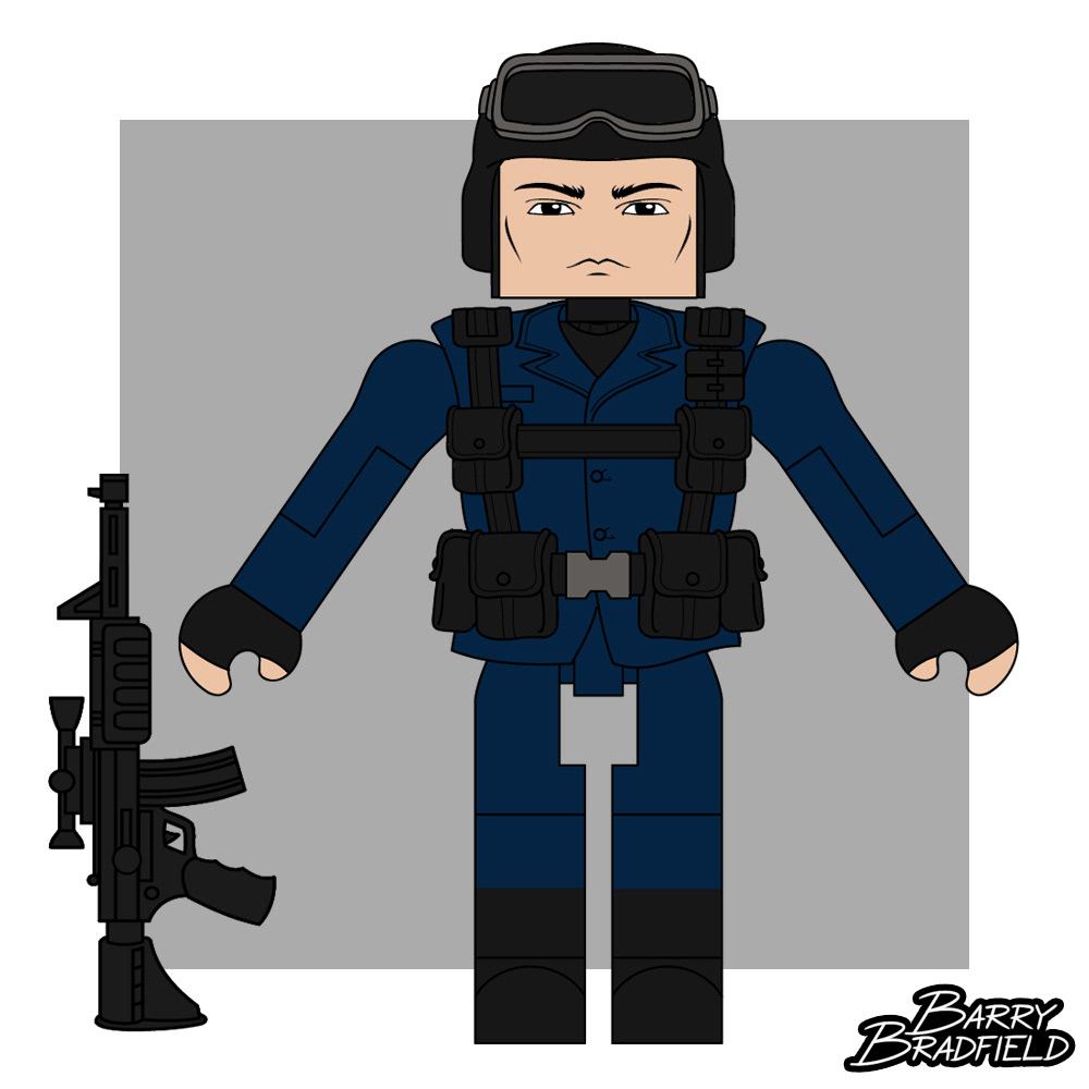 Police Heavy Gear Officer | MAX Elite Heroes [Unused]
