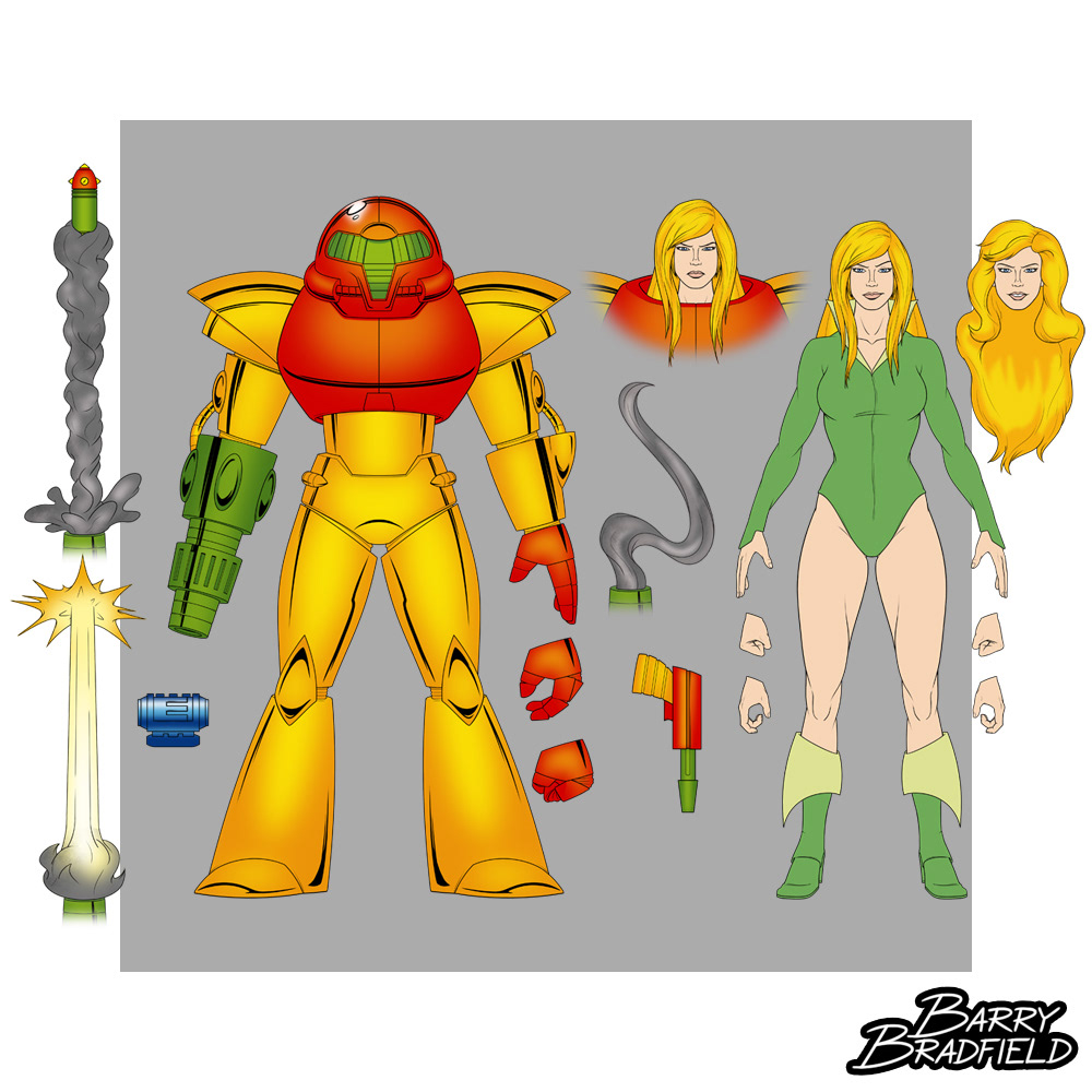 Samus Aran | Nintendo Comics System [Proposal, Unused]
