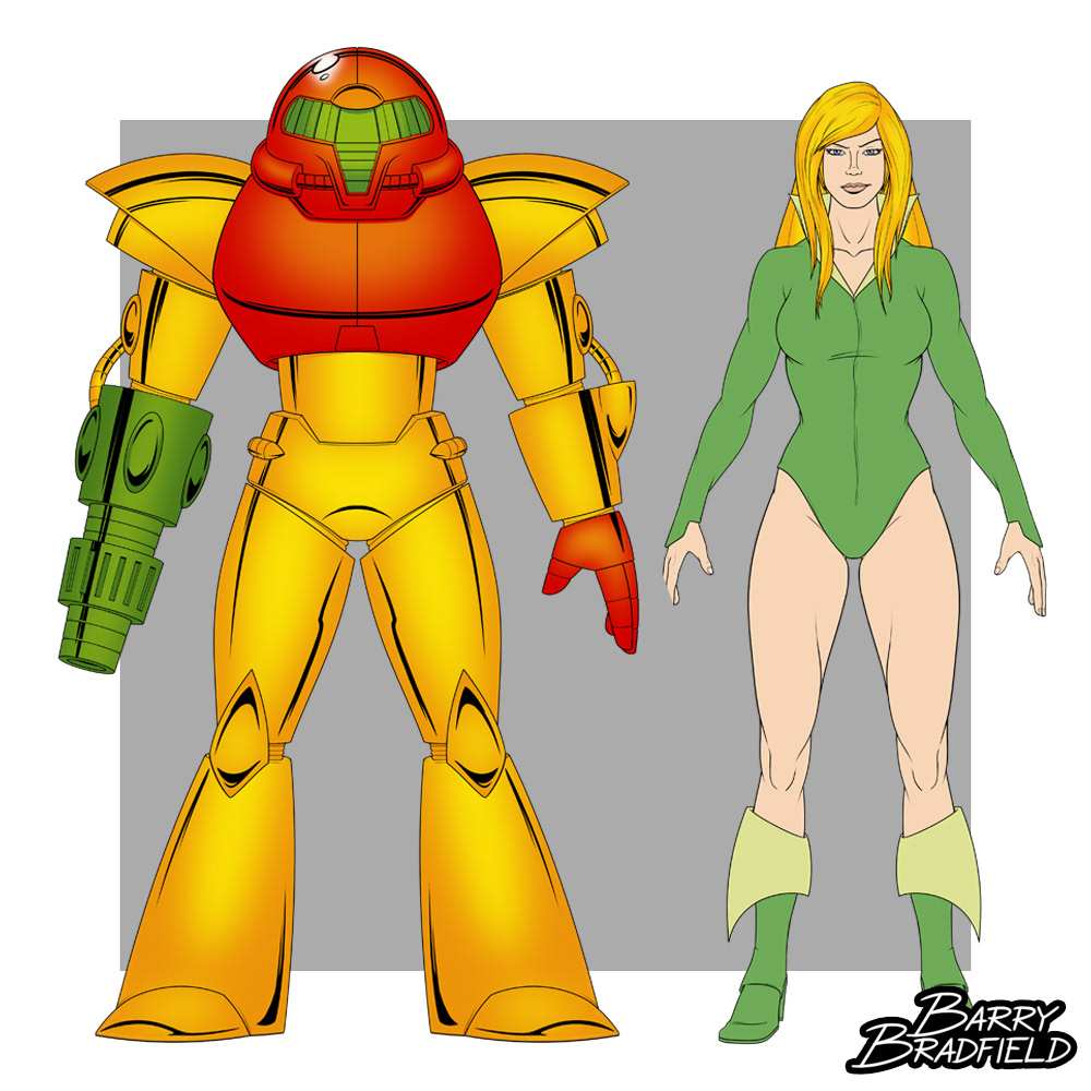 Samus Aran | Nintendo Comics System [Proposal, Unused]