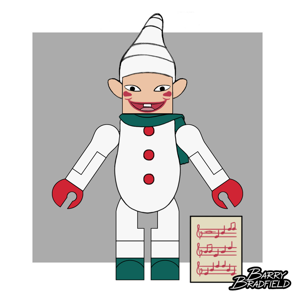 White Caroling Elf | The Nightmare Before Christmas Hot Topic Wave 2 [Unused]