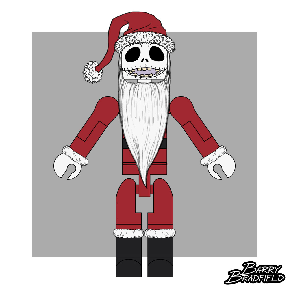 Santa Jack Skellingtom | Nightmare Before Christmas Wave 2