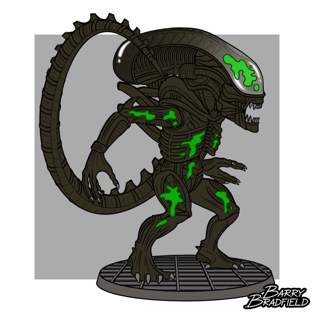 Wounded Big Chap | Aliens