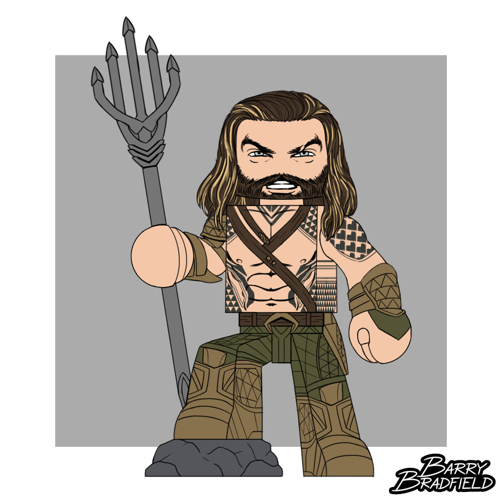 Shirtless Aquaman | Justice League Movie [Unproduced]