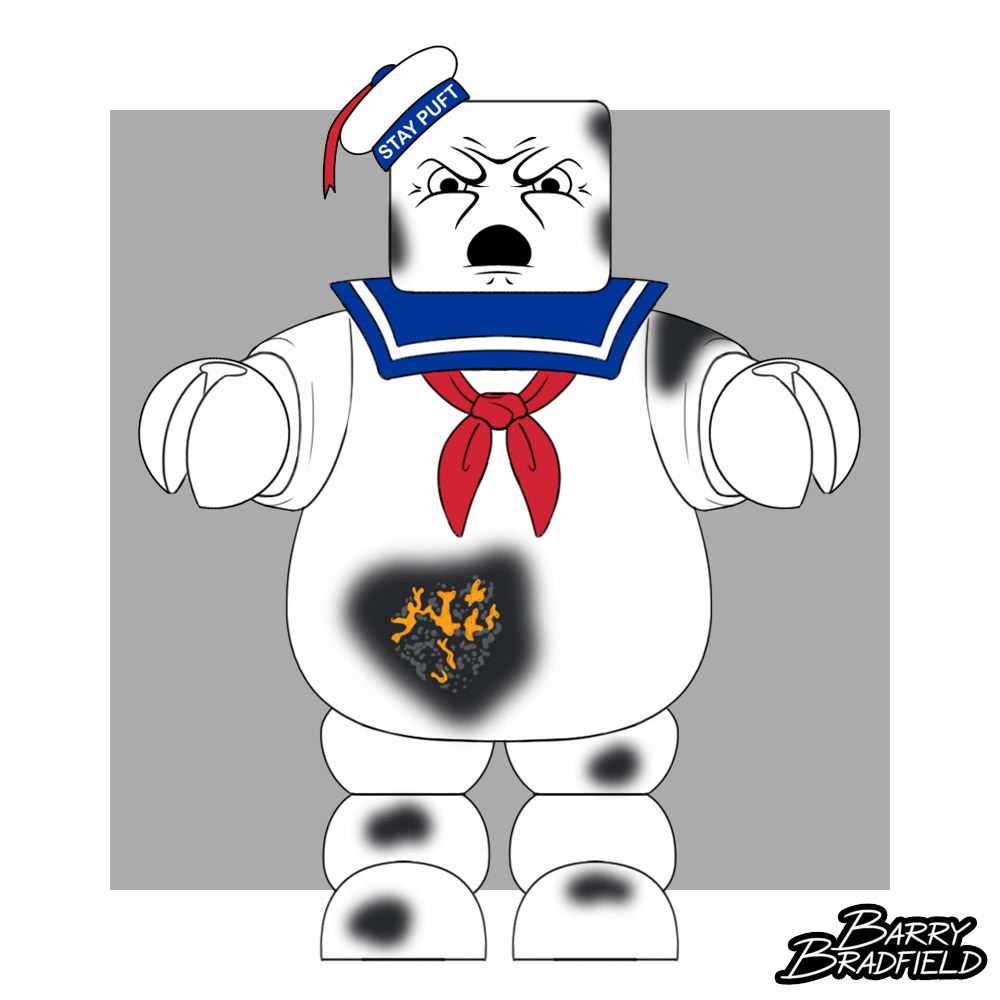 Blasted Stay Puft Marshmallow Man | Ghostbusters