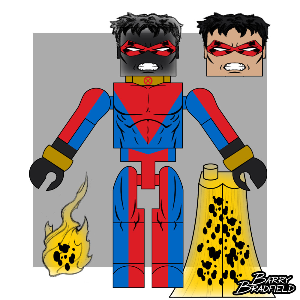 Sunspot | Marvel Classic X-Force 2pk [Unproduced]