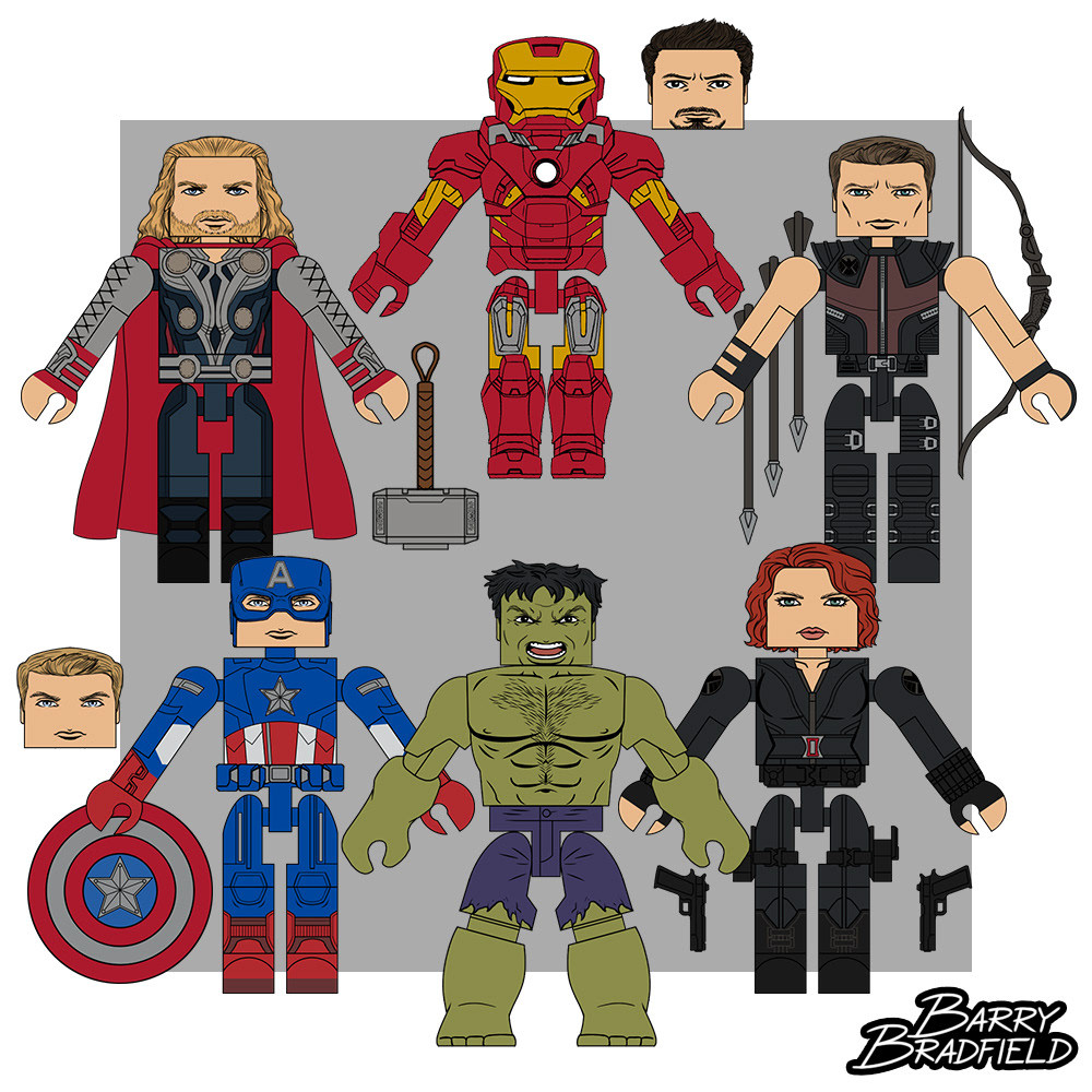 Minimates | The Avengers [Marvel Studios]