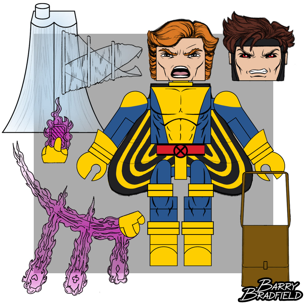 Banshee & Gambit | Marvel Wave 60