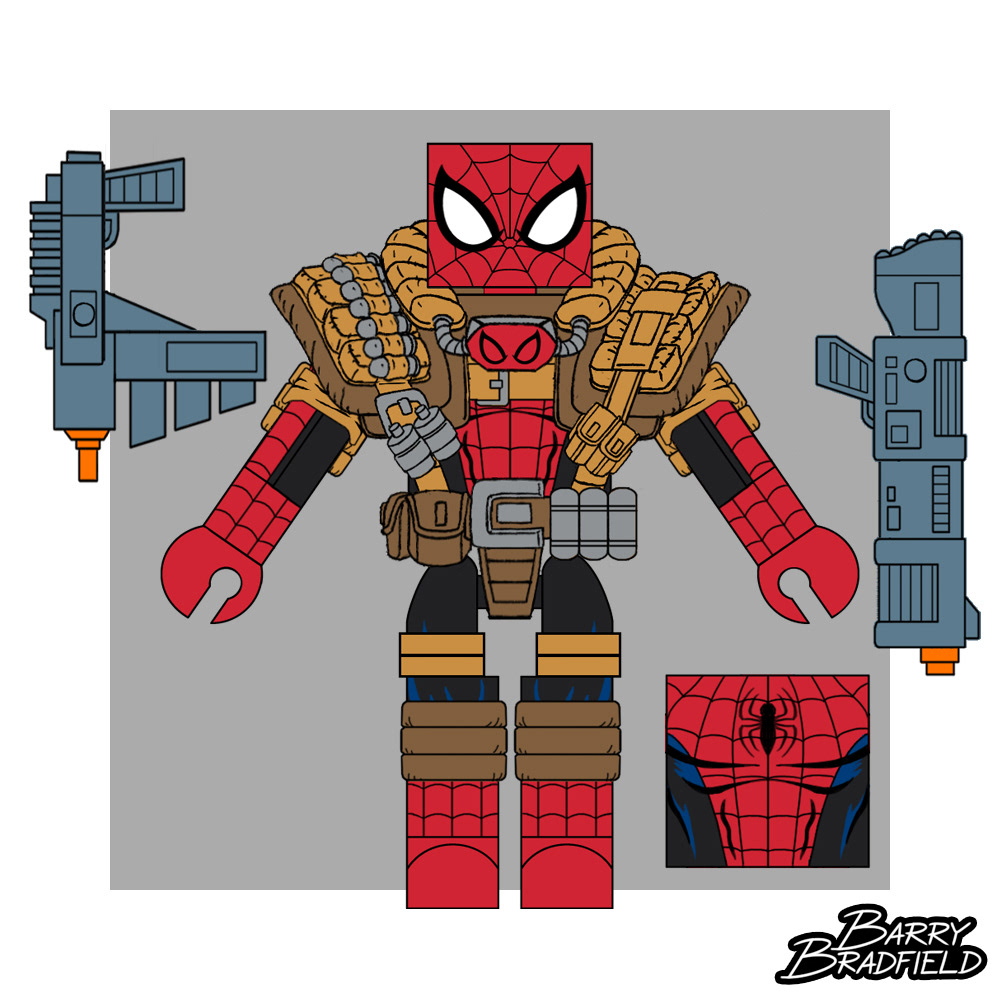 Cable Cosplay Spider-Man | Marvel TRU Wave 22