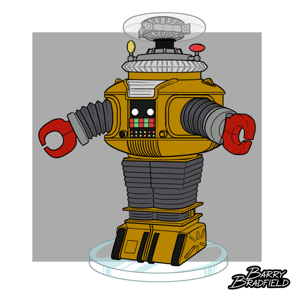 Golden Boy B-9 Robot | Lost In Space [Unproduced]
