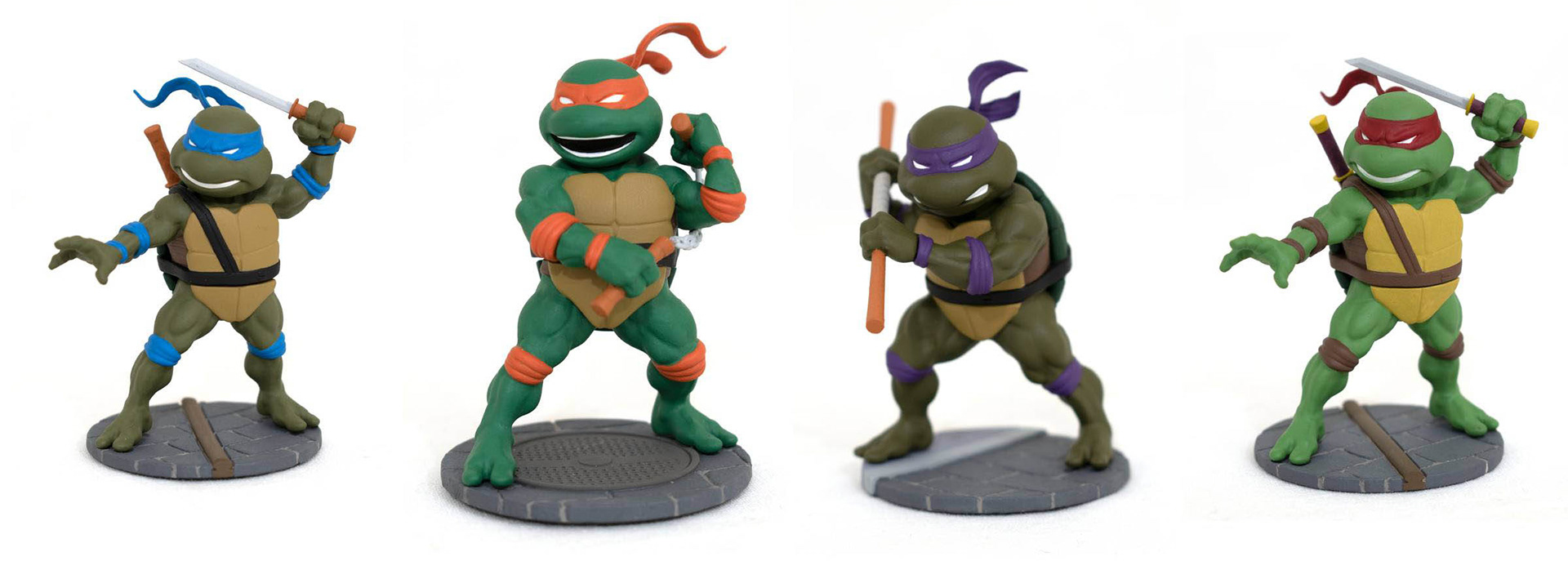 Teenage Mutant Ninja Turtles Retro Series 1 - Design, Colour, Sculpt Direction.