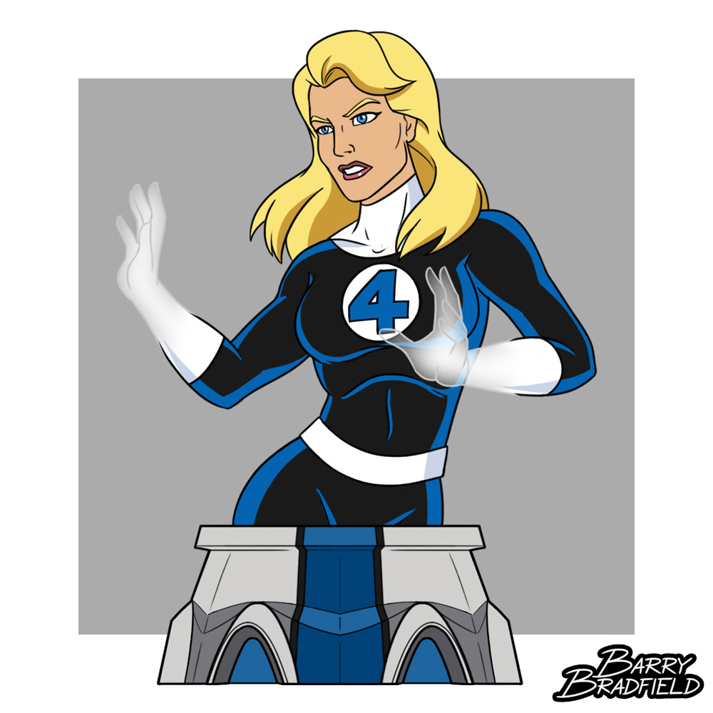 The Invisible Woman | Fantastic Four The Animated Series [Unproduced]
