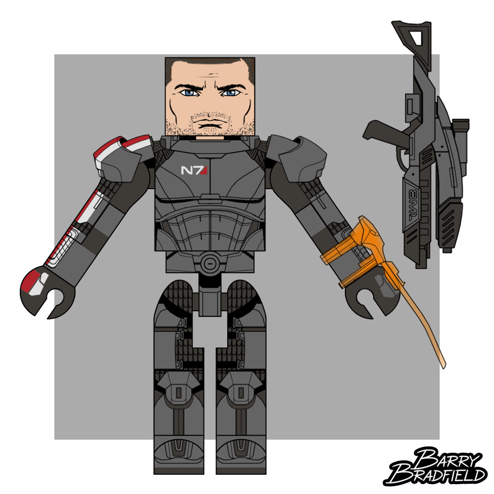 Commander John Shepard | Mass Effect Wave 1