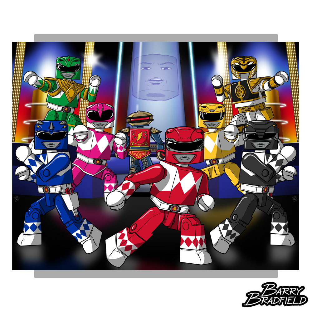 Mighty Morphin Power Rangers Sets 1 & 2