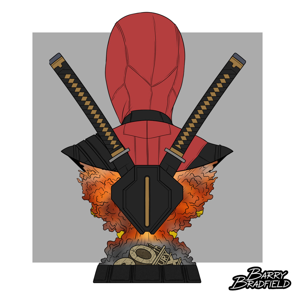 Deadpool (Base & Back View Only) | Marvel Deadpool & Wolverine [Unproduced]