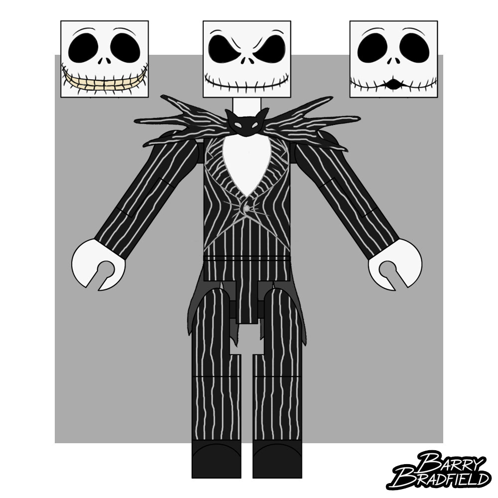 Jack Skellington | The Nightmare Before Christmas Halloween Town 4-Pack