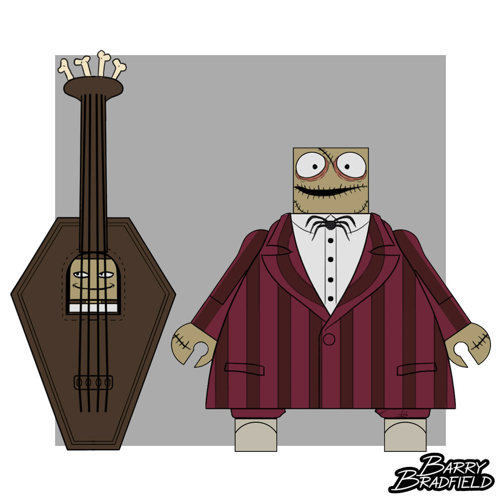Bass Player | The Nightmare Before Christmas Wave 4