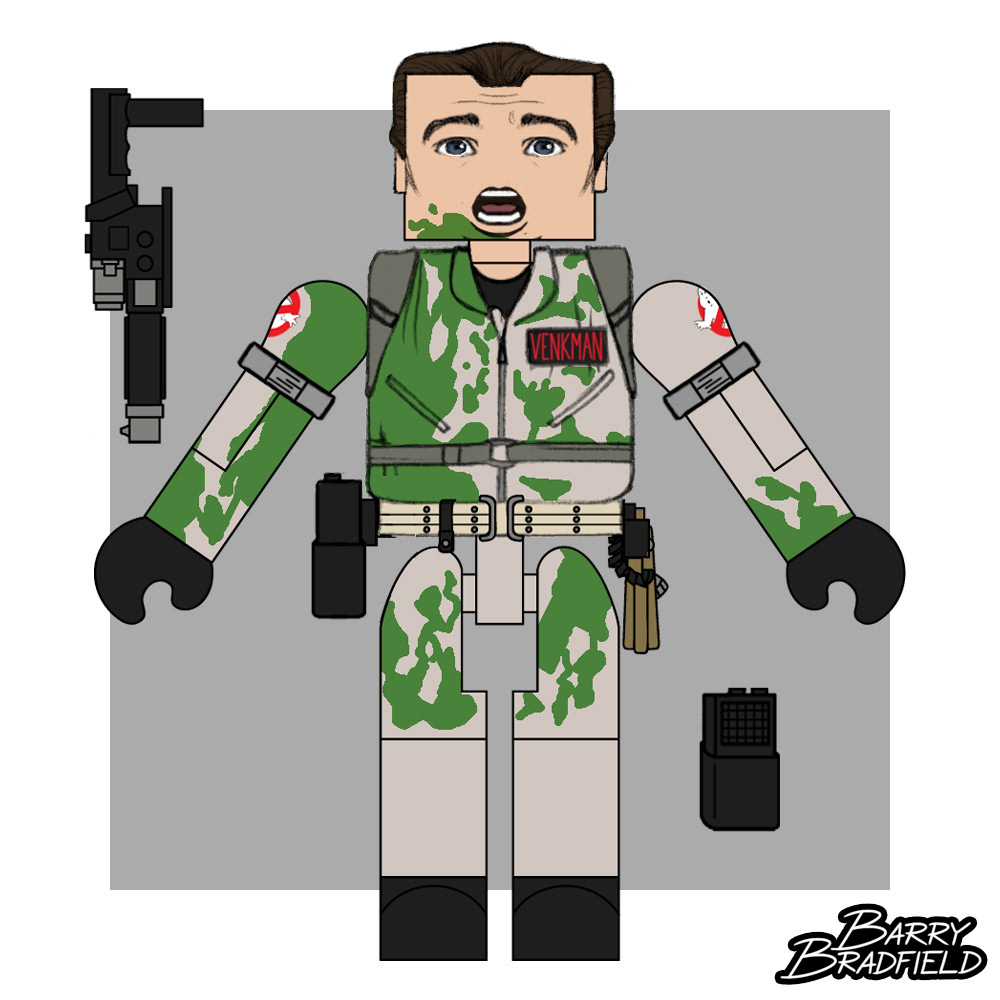 Slimed Peter Venkman | Ghostbusters TRU Wave 1