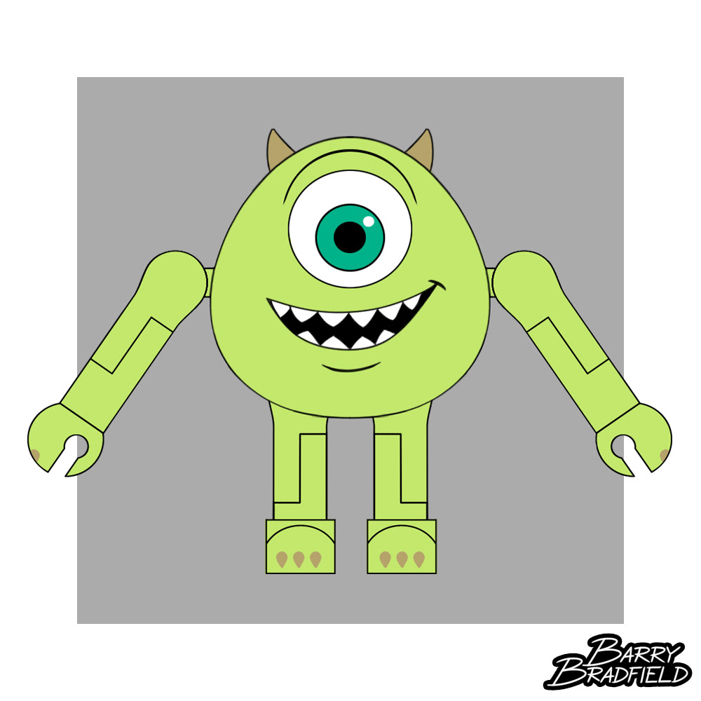 Mike Wazowski | Kingdom Hearts Wave 4 [Unproduced]