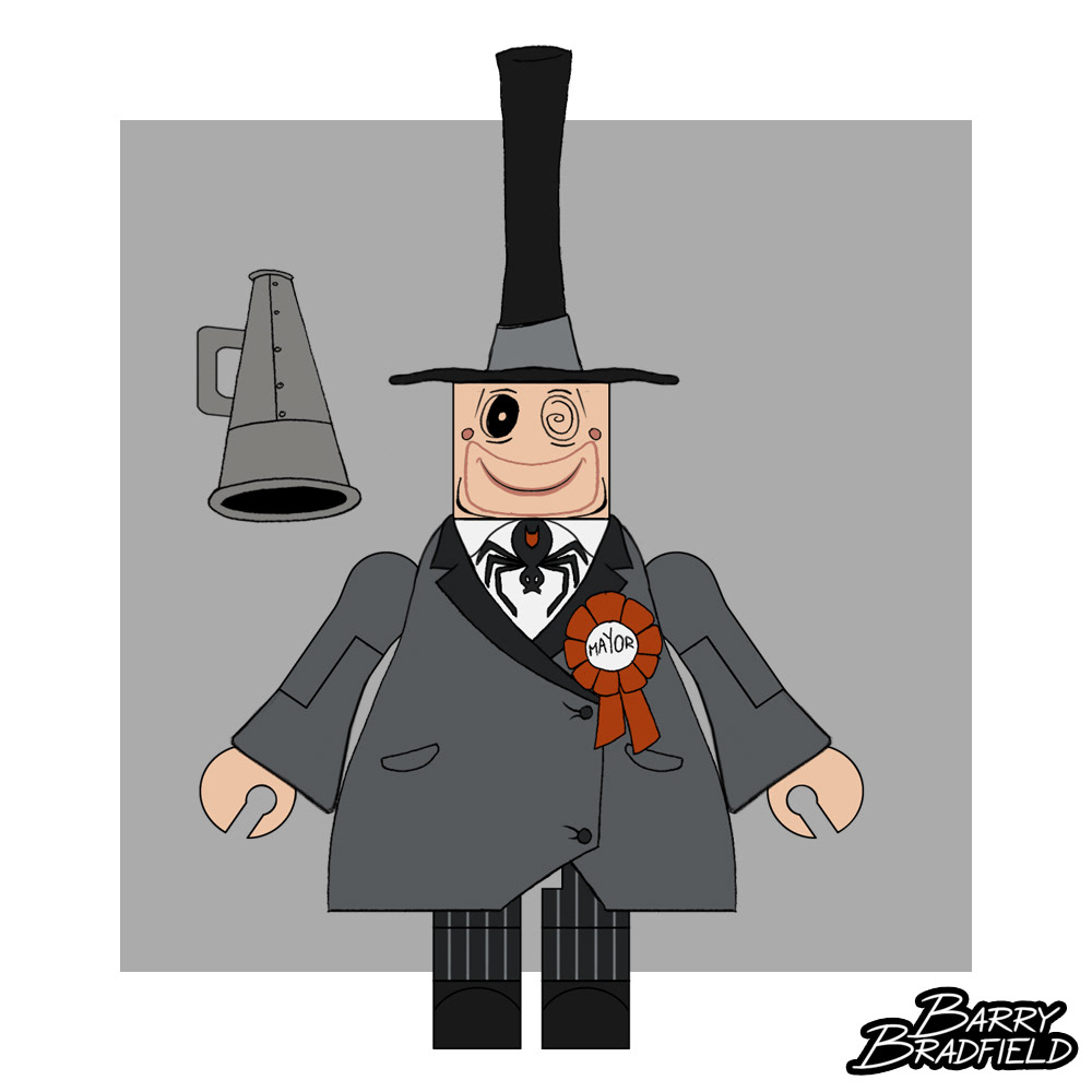 The Mayor | The Nightmare Before Christmas Halloween Town 4-Pack