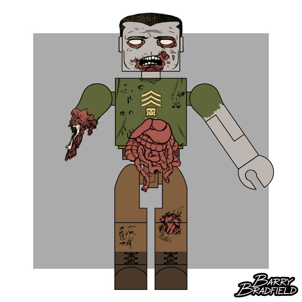 Military Zombie | The Walking Dead Wave 5