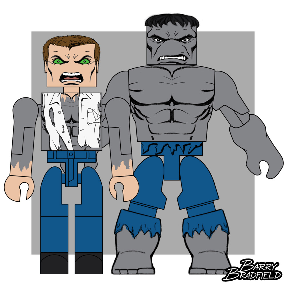 Transforming Gray Hulk | Marvel Best Of Wave 3