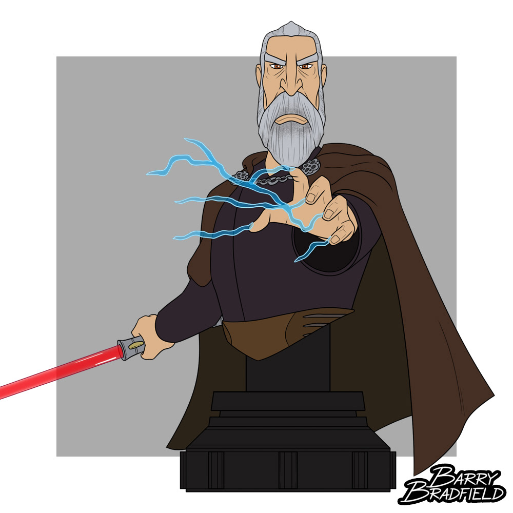 Count Dooku | Star Wars The Clone Wars [Unproduced}