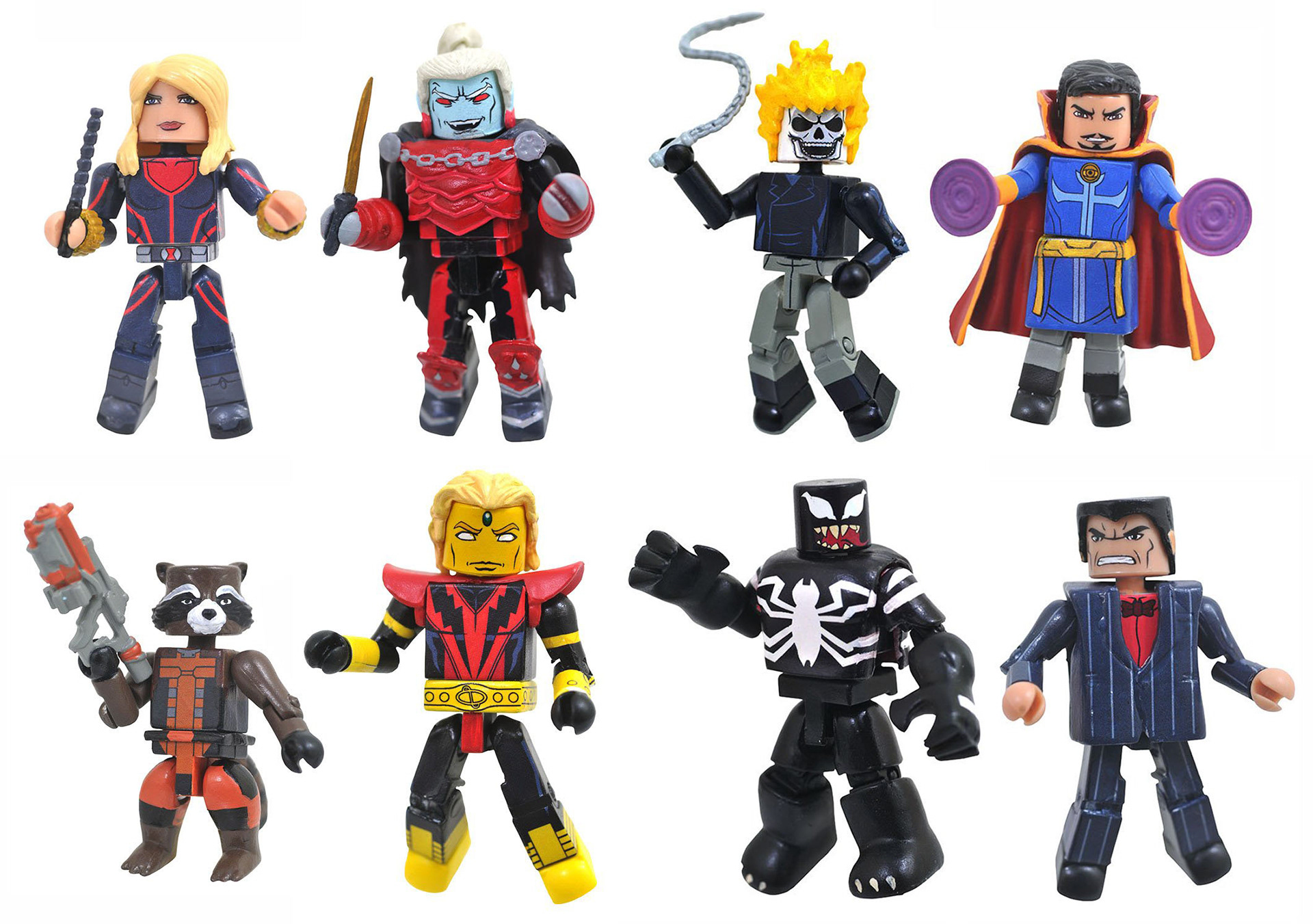 Marvel Walgreens Wave 10 - Design, Colour, Tampo, Box Mascot Art.