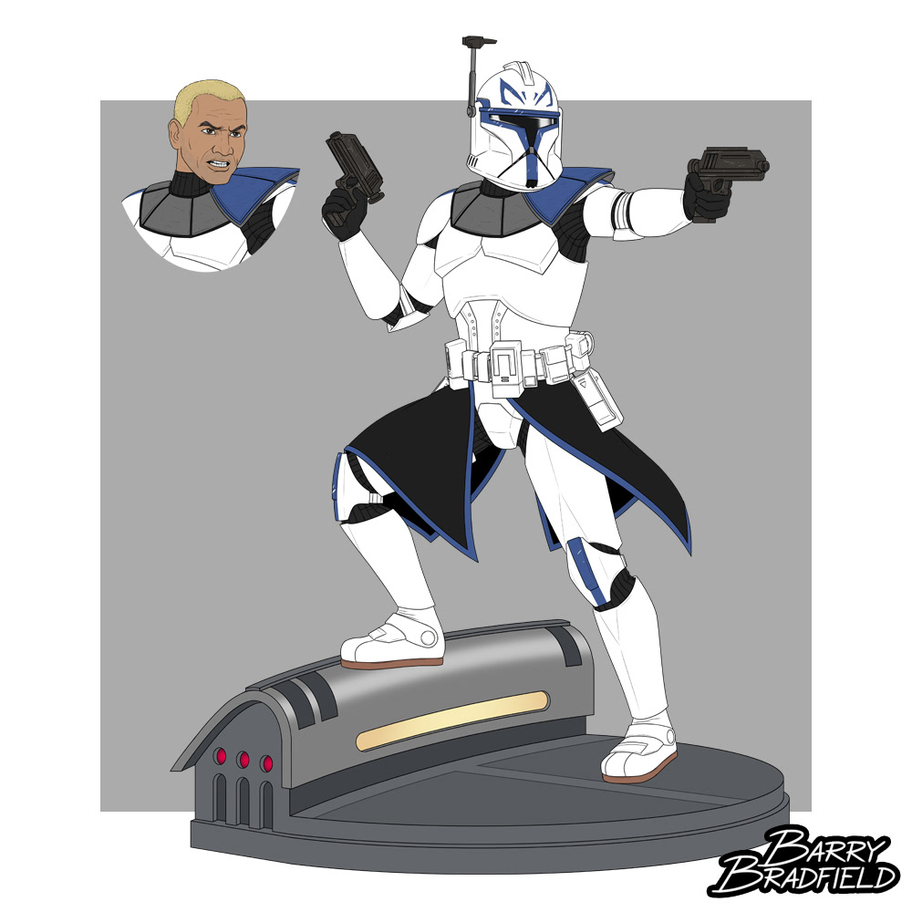 Captain Rex (Phase I) | Star Wars The Clone Wars [Unproduced]