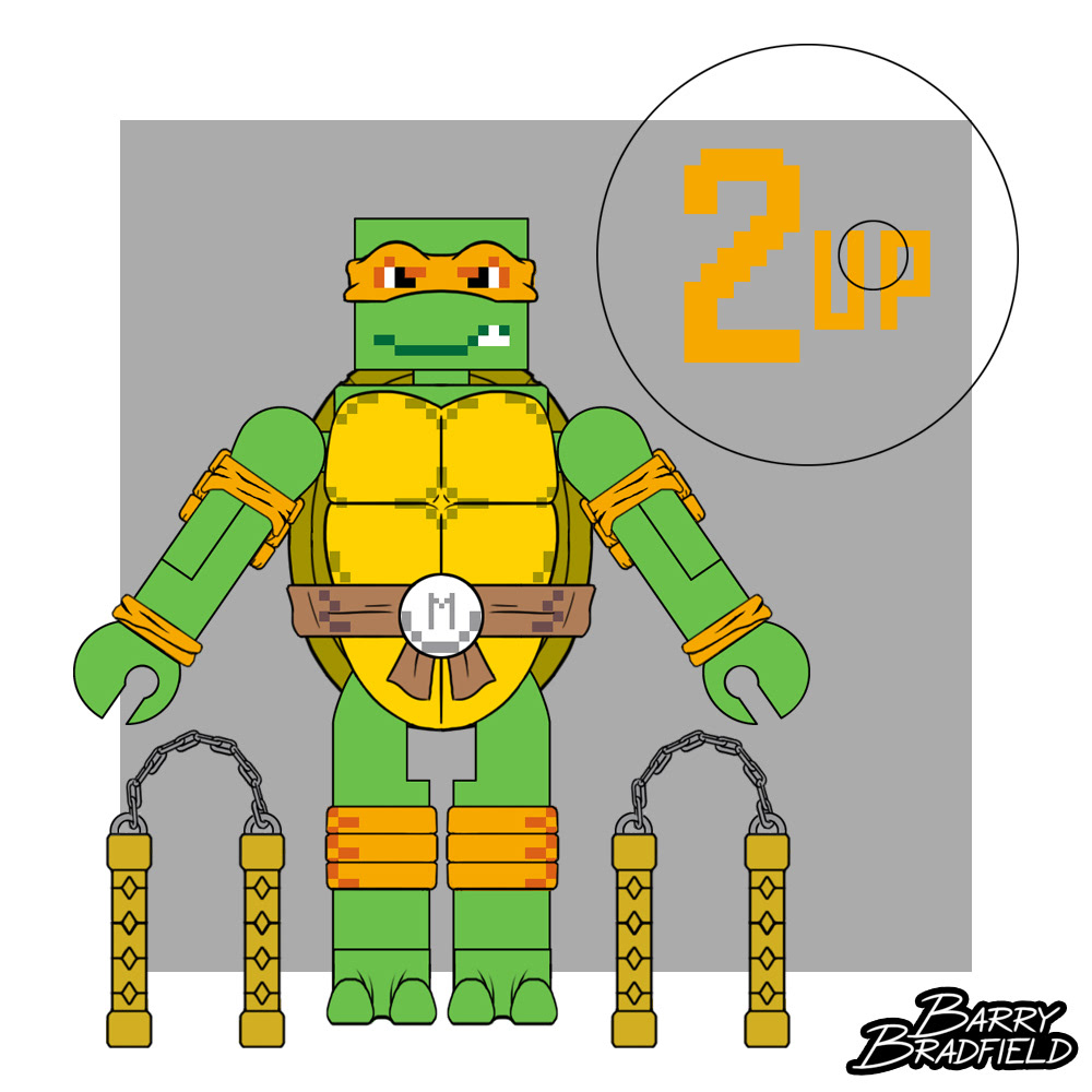 Michelangelo | Teenage Mutant Ninja Turtles Retro Gamer