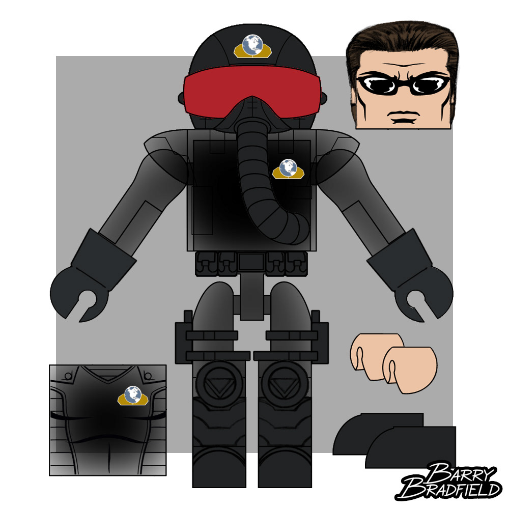 Black Stealth Pilot | MAX Elite Heroes Vehicles