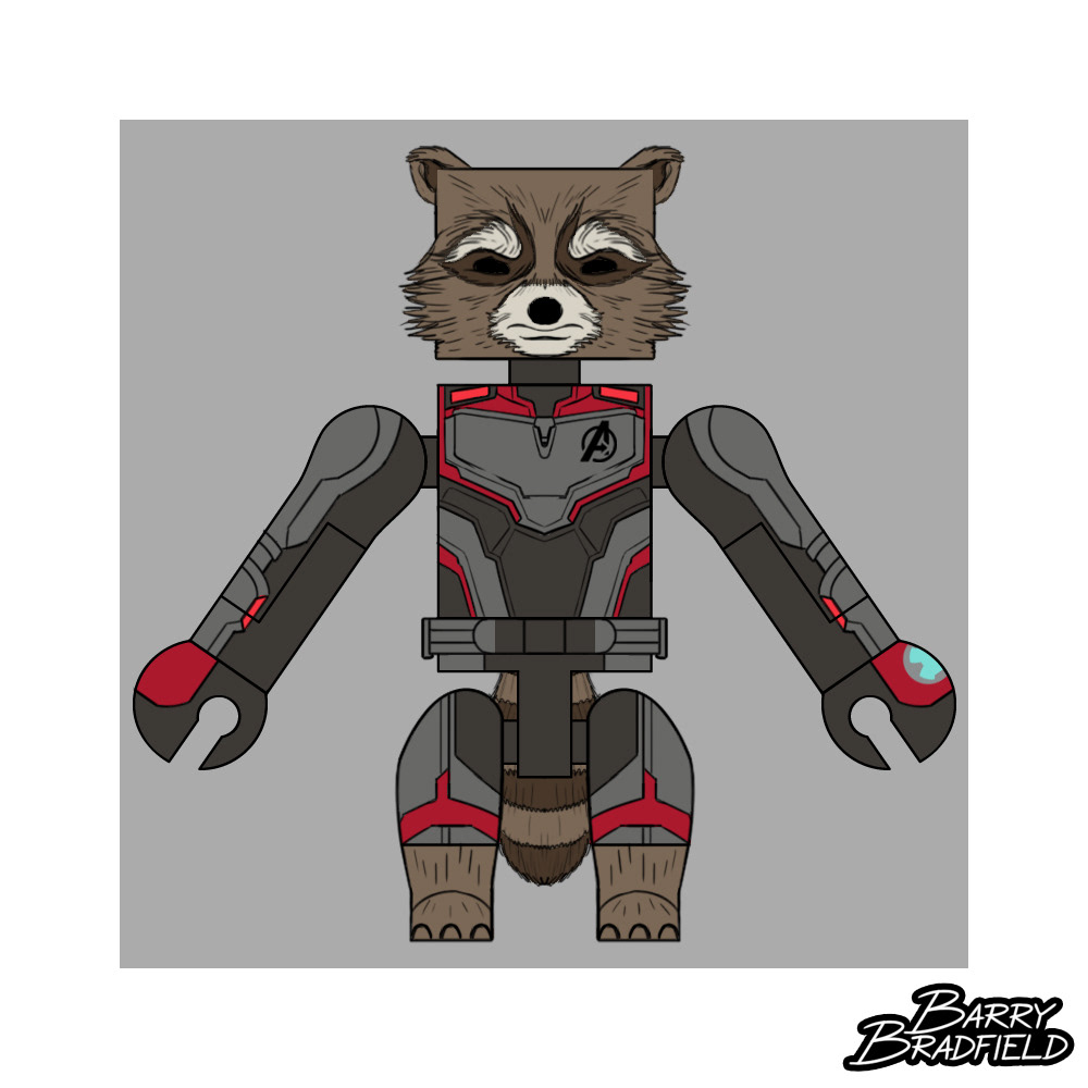 Team Suit Rocket | Marvel Avengers Endgame