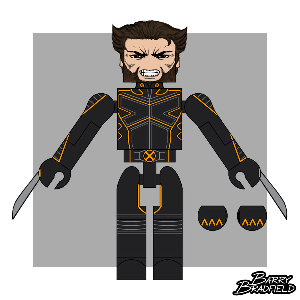 X-Men Uniform Wolverine | Marvel The Wolverine [Unused]