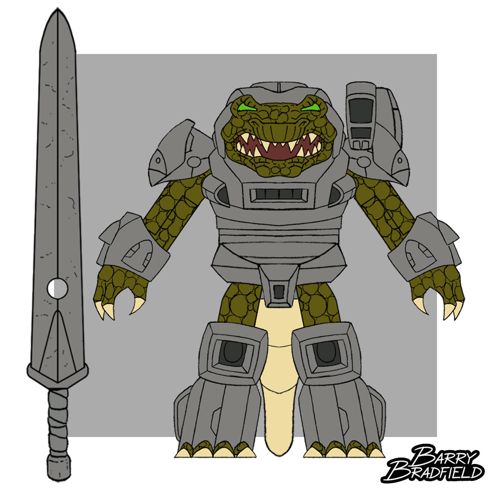Silver Gator | Battle Beasts
