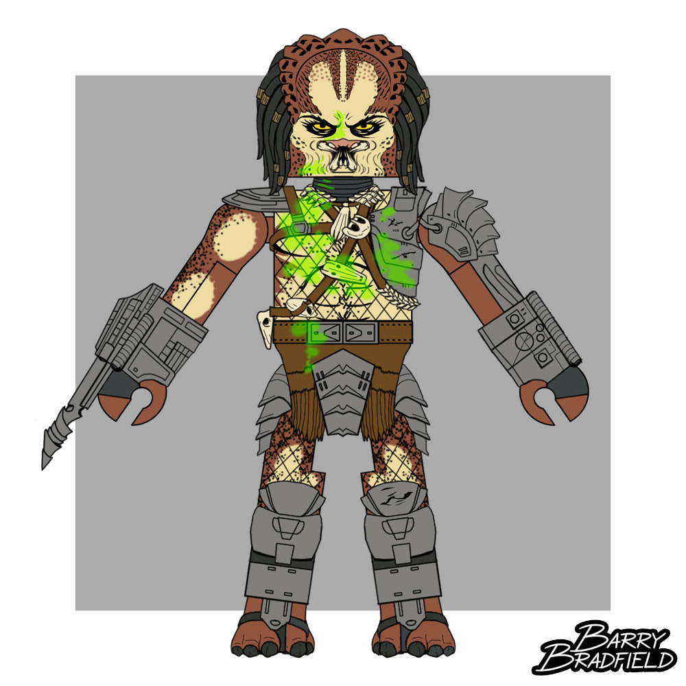 Classic Battle Damaged Predator | Predator Wave 1