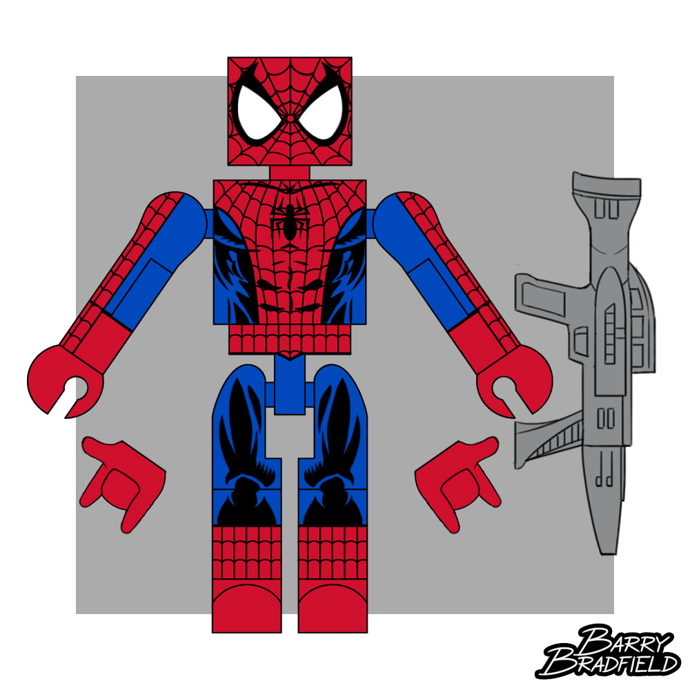 Maximum Carnage Spider-Man | Marvel Wave 76